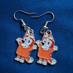 Disney Orange Cartoon Character Earrings